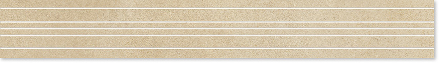 Agrob Buchtal Concrete Bordüre Stripes 280361 sandbeige, matt 8x60 cm