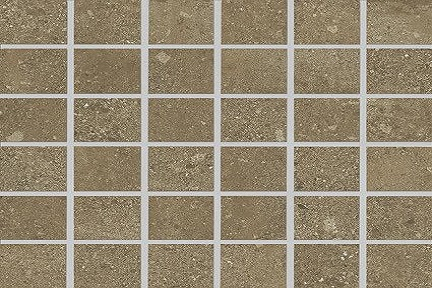 Agrob Buchtal Nova 5x5 Mosaik mittelbraun matt 30x30 cm