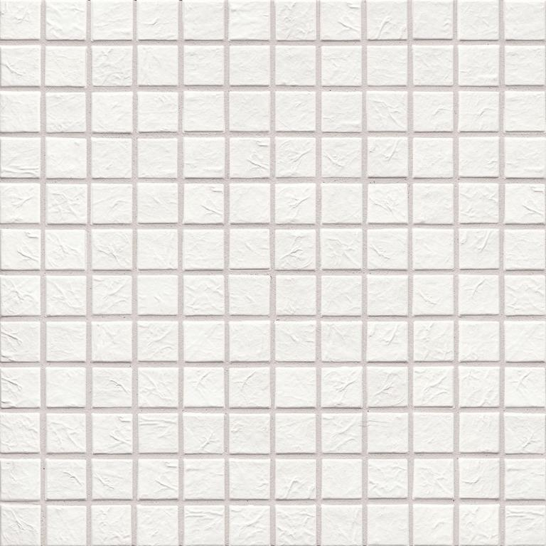 Jasba Atelier Secura 8680H Mosaik Trittsicherheitsfliese alabasterweiß matt 2x2 cm