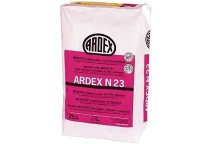 ARDEX N 23 MICROTEC Naturstein- und Fliesenkleber 25 kg Sack