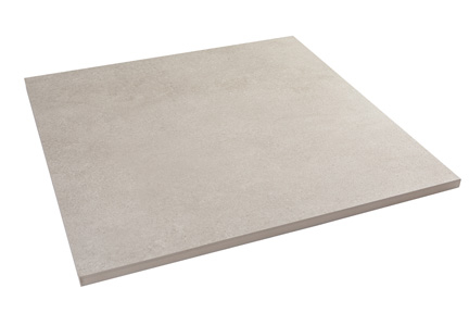 Arte Casa Basic Concrete Terrassenplatte 60x60x2 cm Betonoptik hellgrau matt