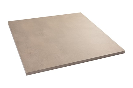 Arte Casa Moon Terrassenplatte taupe matt 100x100x2 cm