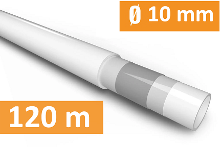 Schlüter BEKOTEC THERM HR 120,0m Heizrohr 10 mm für EN 12 FK