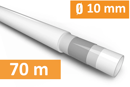 Schlüter BEKOTEC THERM HR 70,0m Heizrohr 10 mm für EN 12 FK