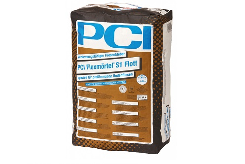 PCI S1 flott Verformungsfähiger Großformat-Fliesenkleber 20 Kg