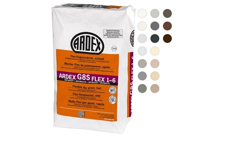 ARDEX G8S Flex-Fugenmörtel schnell FLEX 1-6 12,5 Kg Sack