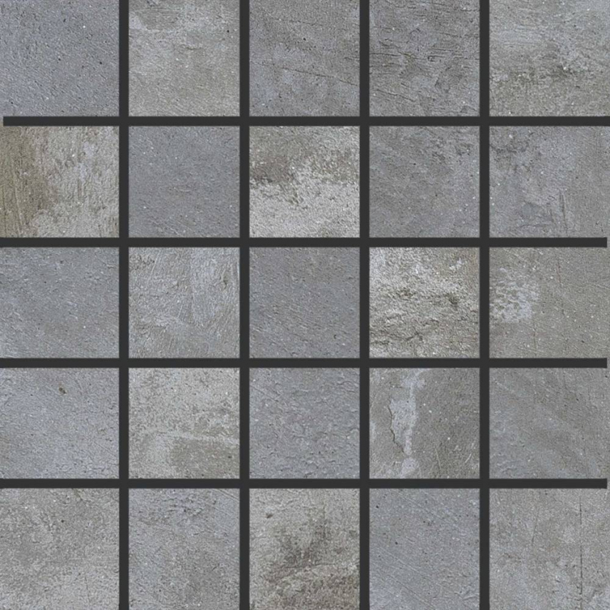 Grespania Tempo Mosaik Pulso anthrazit matt 30x30 cm