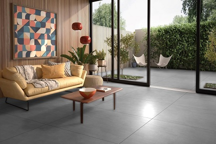 RAK Ceramics Gems/ Lounge Bodenfliese anthracite rustik 30x60 cm