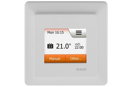 Schlüter-DITRA-HEAT-E-R-WiFi Touchscreen WiFi-Regler 2"/2 Fühler