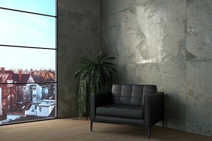 Tau Brooklyn Metalloptik Bodenfliesen musgo anpoliert 60x120 cm