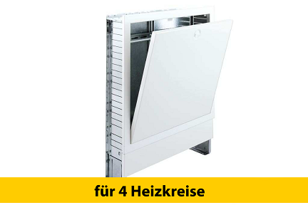 Schlüter-BEKOTEC-THERM-VSE Verteilerschrank Einbau max. 4 HK