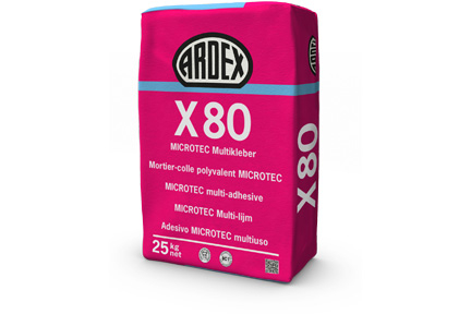 ARDEX X 80 MICROTEC Flexkleber Boden 25 Kg