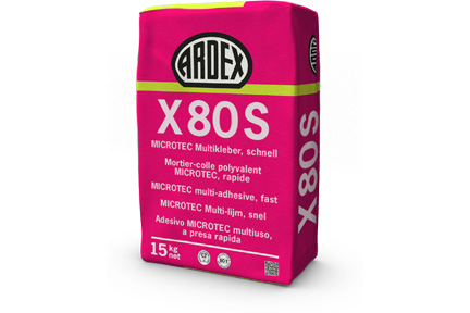ARDEX X 80 S MICROTEC Flexkleber Boden 15 Kg