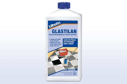 Lithofin Glastilan ist eine Spezial- Wischpflege ( 1 Liter )