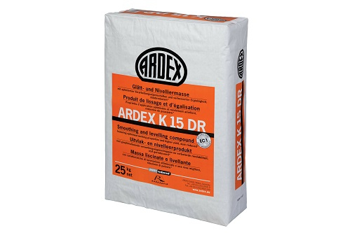 Ardex K15 DR Glätt- und Nivelliermasse 25 kg Sack